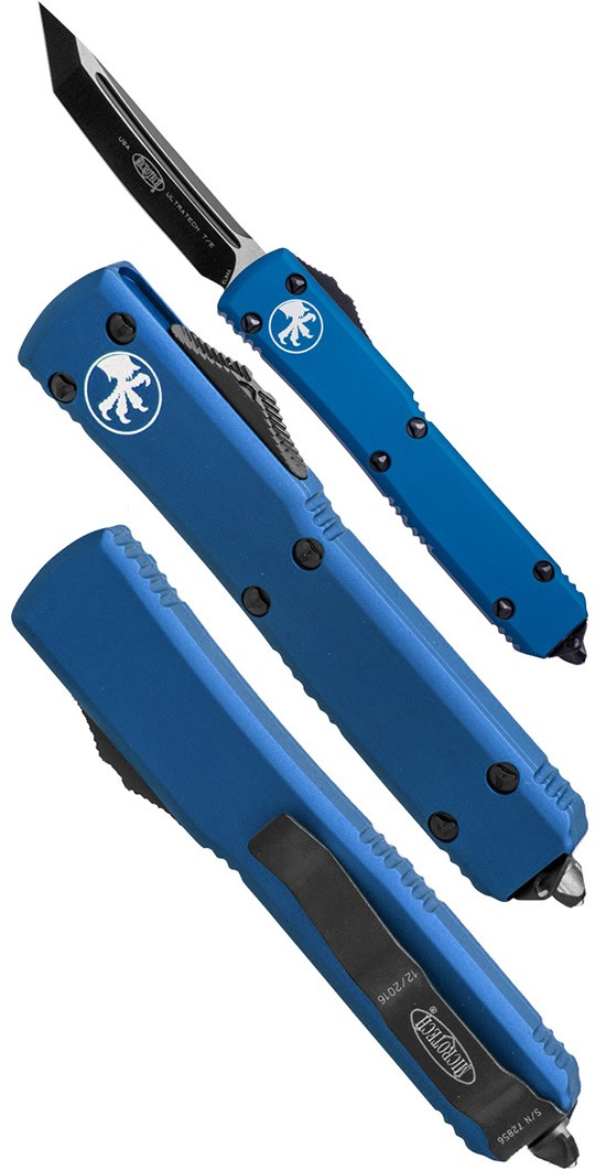 Автоматический складной нож Microtech Ultratech Black 123-1BL Автоматический складной нож Microtech Ultratech Black 123-1BL