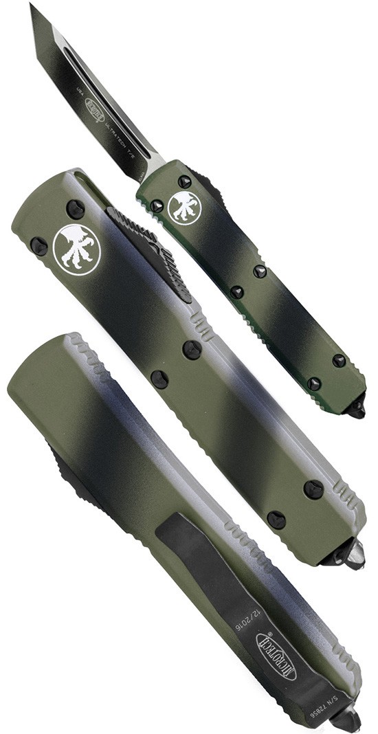 Автоматический складной нож Microtech Ultratech Black 123-1GC Автоматический складной нож Microtech Ultratech Black 123-1GC