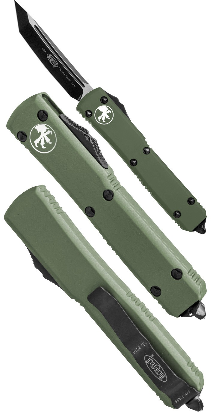 Автоматический нож Microtech Ultratech Black 123-1OD Автоматический нож Microtech Ultratech Black 123-1OD