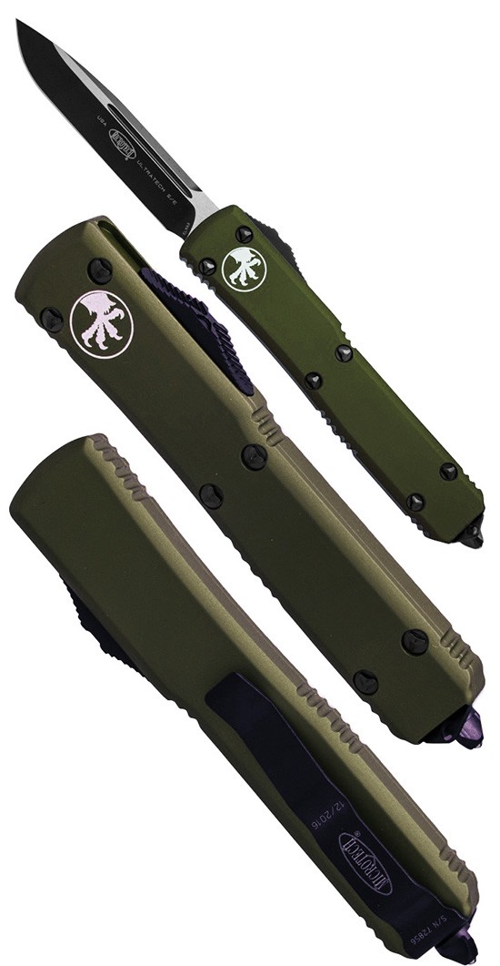 Автоматический складной нож Microtech Ultratech Satin 121-1OD Автоматический складной нож Microtech Ultratech Satin 121-1OD