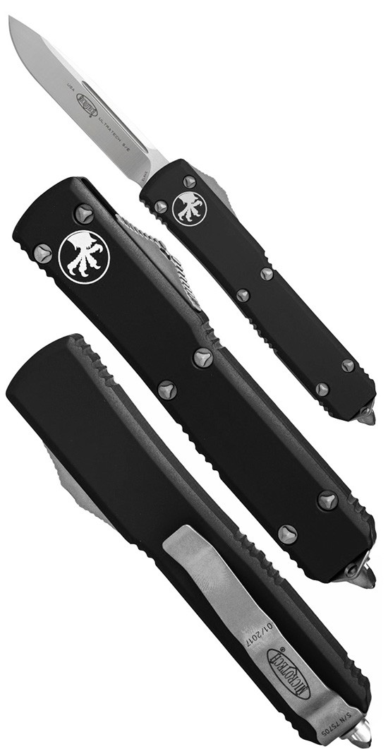 Автоматический складной нож Microtech Ultratech Satin 121-4 Автоматический складной нож Microtech Ultratech Satin 121-4