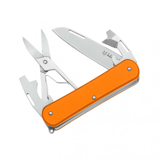 Многофункциональный складной нож Fox Knives Vulpis Large FX-VP130-F4 OR, 5.5 см Многофункциональный складной нож Fox Knives Vulpis Large FX-VP130-F4 OR, 5.5 см