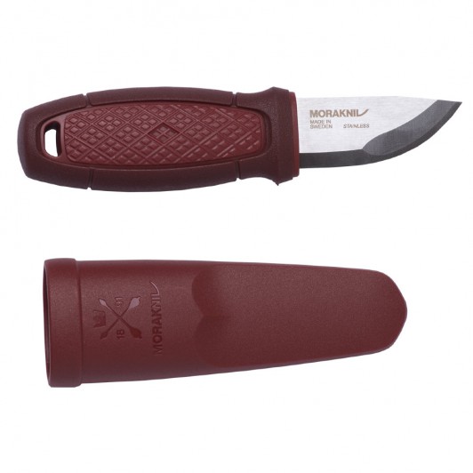 Нож Morakniv Eldris, цвет красный, с ножнами, 13517 Нож Morakniv Eldris, цвет красный, с ножнами, 13517