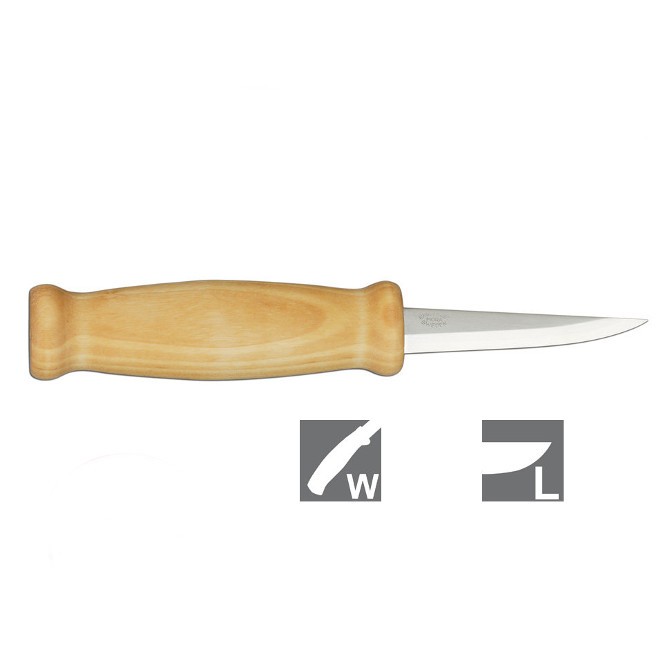 Нож для резьбы по дереву Mora Wood Carving 105, 106-1650 Нож для резьбы по дереву Mora Wood Carving 105, 106-1650