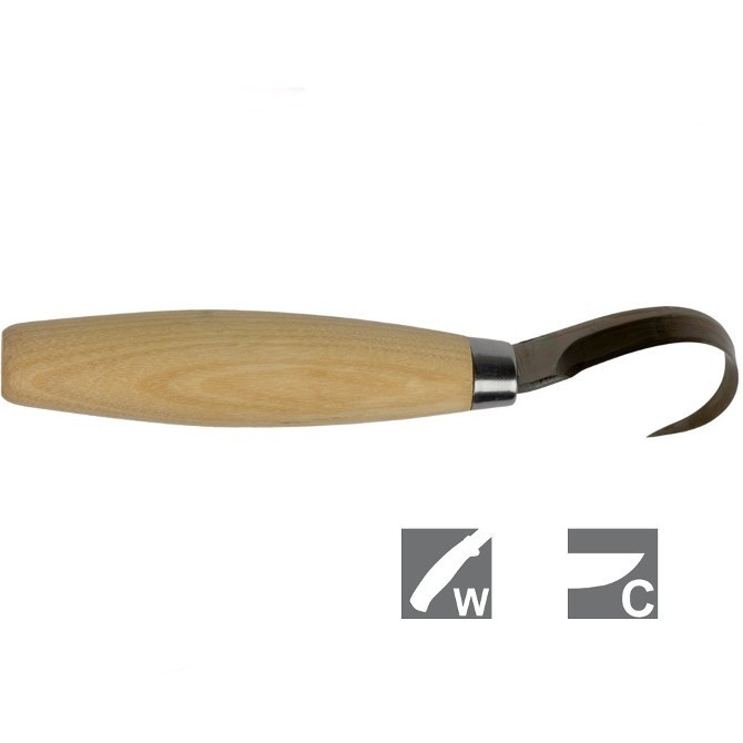 Нож для резьбы по дереву Mora Wood Carving 164 Sandvik 13443 Нож для резьбы по дереву Mora Wood Carving 164 Sandvik 13443