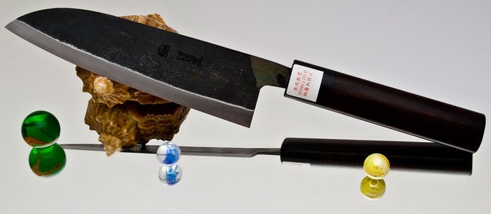 Кухонный нож Moritaka A2 Santoku ES-170, 17 см. Кухонный нож Moritaka A2 Santoku ES-170, 17 см.