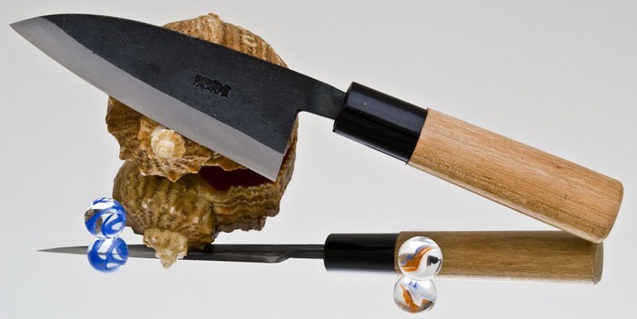 Кухонный нож Moritaka A2 Standard Kodeba ND-110, 11 см. Кухонный нож Moritaka A2 Standard Kodeba ND-110, 11 см.