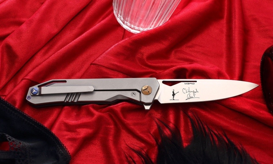 Складной нож Mr.Blade Keeper No Shnur No Party, purple Складной нож Mr.Blade Keeper No Shnur No Party, purple