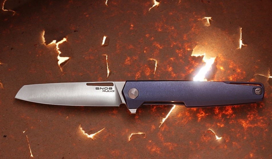 Складной нож Mr.Blade Snob M390/Titanium Складной нож Mr.Blade Snob M390/Titanium