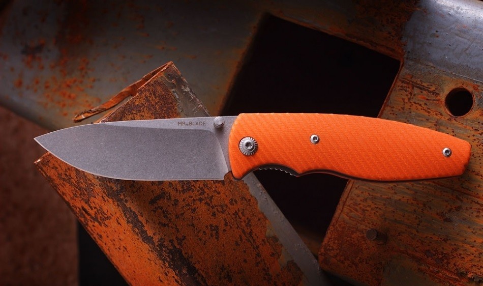 Складной нож Mr.Blade Zipper Bright Orange Складной нож Mr.Blade Zipper Bright Orange