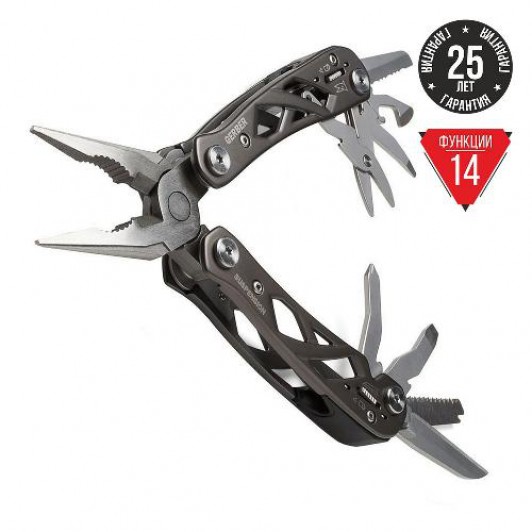 Мультитул Gerber Essentials Suspension 22-01471, 14 функций Мультитул Gerber Essentials Suspension 22-01471, 14 функций