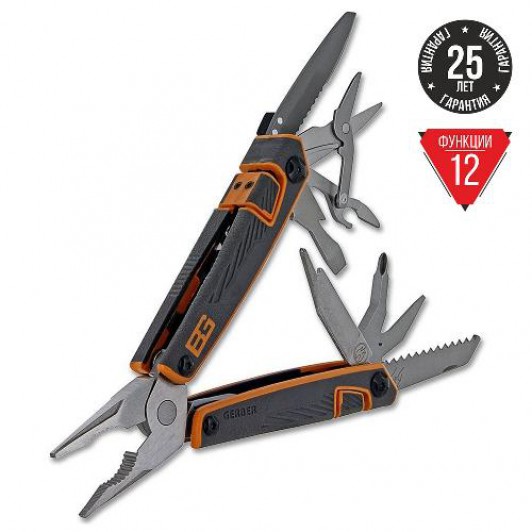 Мультитул Gerber Bear Grylls Survival Tool, 31-001047, 12 функций Мультитул Gerber Bear Grylls Survival Tool, 31-001047, 12 функций