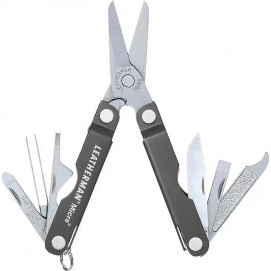 Мультитул Leatherman Micra 64380181N, 65 мм. 10 функций Мультитул Leatherman Micra 64380181N, 65 мм. 10 функций