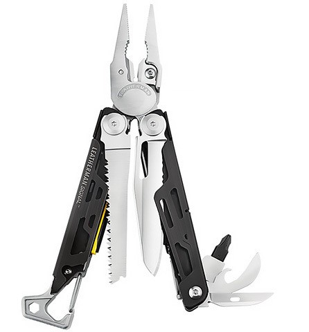 Мультитул Leatherman Signal 832265, 115 мм, 19 функций, черный карт.коробка Мультитул Leatherman Signal 832265, 115 мм, 19 функций, черный карт.коробка