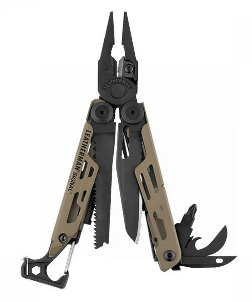 Мультитул LEATHERMAN Signal Coyote 832404, 19 функций Мультитул LEATHERMAN Signal Coyote 832404, 19 функций
