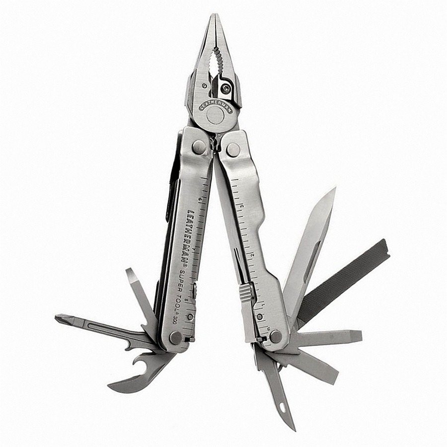 Мультитул Leatherman Super Tool 300, 15 функций, 115 мм. Мультитул Leatherman Super Tool 300, 15 функций, 115 мм.