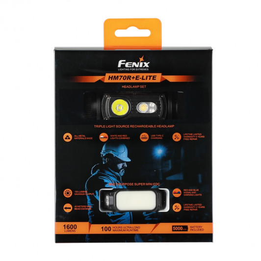 Набор Fenix HM70R + E-LITE Набор Fenix HM70R + E-LITE