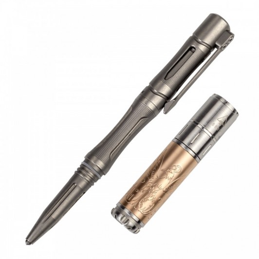Набор Fenix ручка T5Ti + фонарь F15 серый Набор Fenix ручка T5Ti + фонарь F15 серый