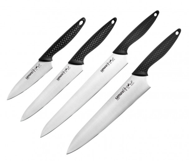 Набор из 4-х кухонных ножей Samura Golf SG-0240 Набор из 4-х кухонных ножей Samura Golf SG-0240