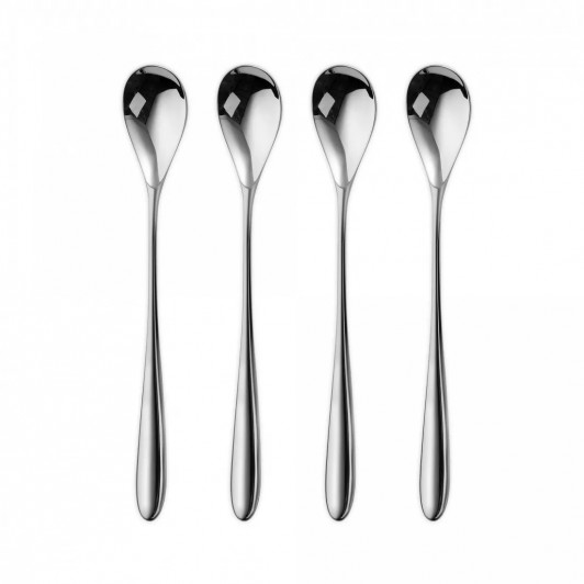 Набор из 4-х ложек с длинной ручкой Robert Welch Bourton BORBR1025V/4, 20,3 см Набор из 4-х ложек с длинной ручкой Robert Welch Bourton BORBR1025V/4, 20,3 см