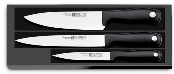 Набор ножей 3 предмета Wuesthof Silverpoint 9815, (12 см.+ 18 см.+ 20 см.) Набор ножей 3 предмета Wuesthof Silverpoint 9815, (12 см.+ 18 см.+ 20 см.)