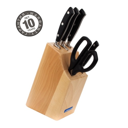 Набор ножей 5 предметов в подставке Arcos Riviera 842600 Набор ножей 5 предметов в подставке Arcos Riviera 842600