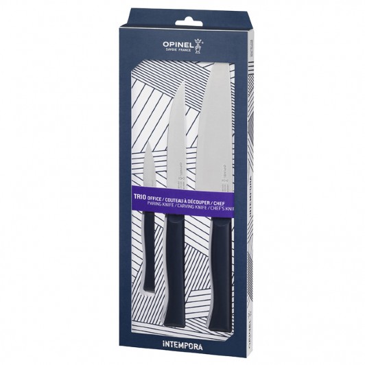 Набор столовых ножей Opinel Newintempor, темно-синий, нержавеющая сталь Набор столовых ножей Opinel Newintempor, темно-синий, нержавеющая сталь