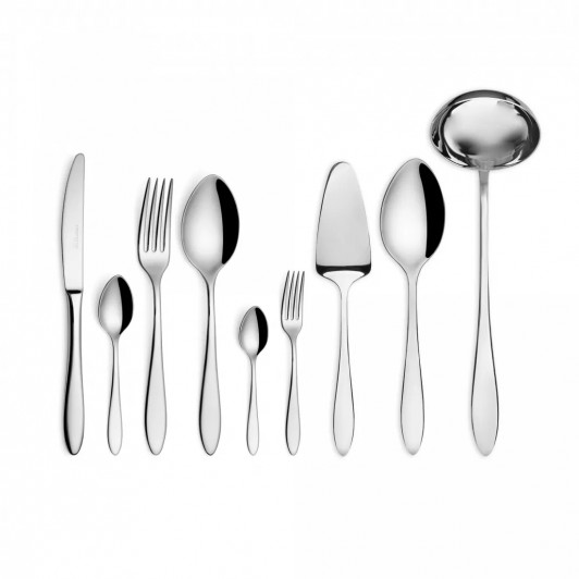 Набор столовых приборов на 12 персон Cristema Colombo PEP-12000-75L, 75 предметов Набор столовых приборов на 12 персон Cristema Colombo PEP-12000-75L, 75 предметов