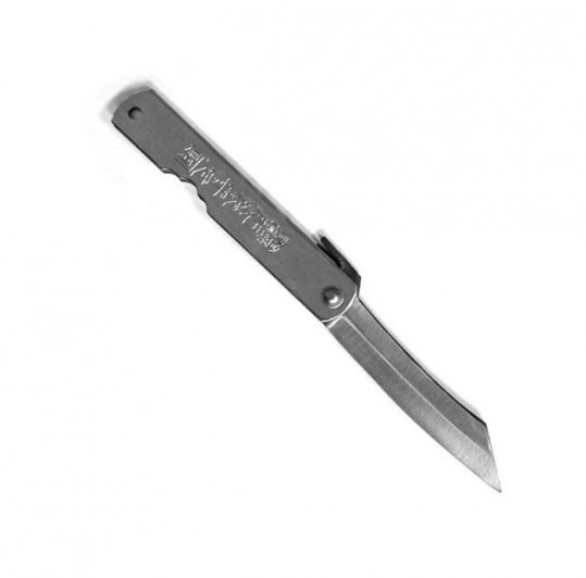 Традиционный японский нож Хигоноками Nagao HKC-80Silver, 80мм. Традиционный японский нож Хигоноками Nagao HKC-80Silver, 80мм.