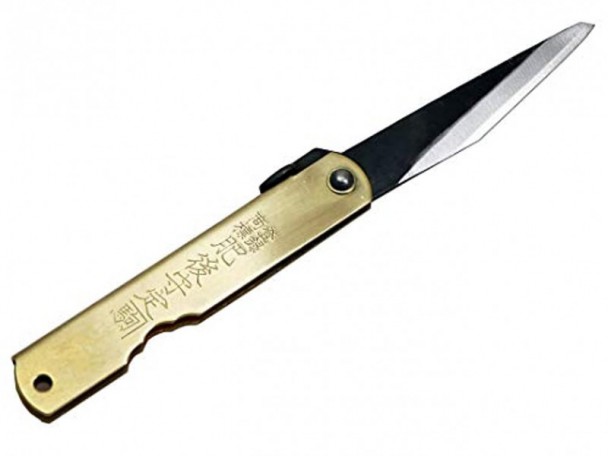 Складной нож хигоноками Nagao Higonokami HSBA-70Brass Складной нож хигоноками Nagao Higonokami HSBA-70Brass