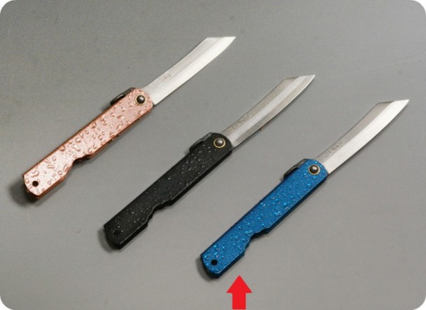 Складной нож хигоноками Nagao Higonokami HWA-80Blue Складной нож хигоноками Nagao Higonokami HWA-80Blue