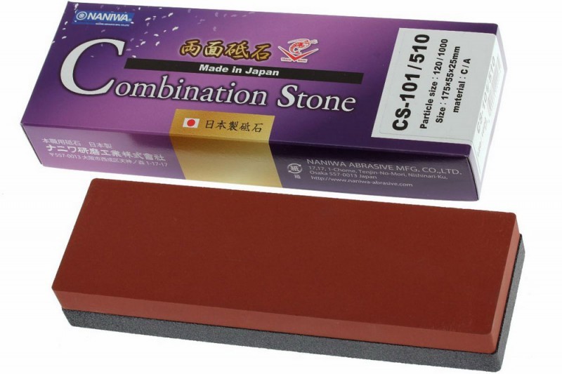 Японский водный камень Naniwa Combination Stone CS-102/510, 120/1000 grit Японский водный камень Naniwa Combination Stone CS-102/510, 120/1000 grit