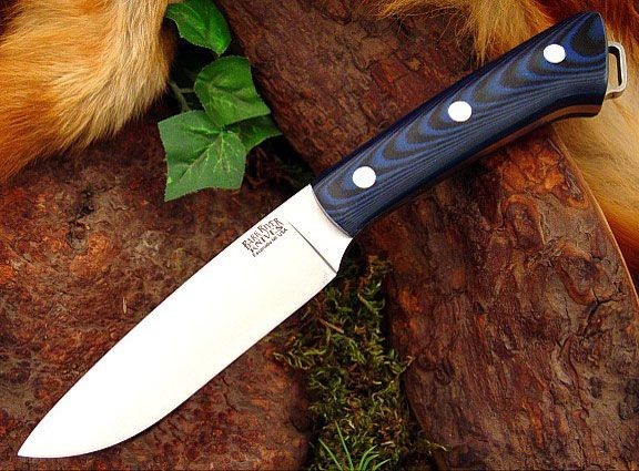 Нож Bark River Fox River Blue & Black G-10 Нож Bark River Fox River Blue & Black G-10
