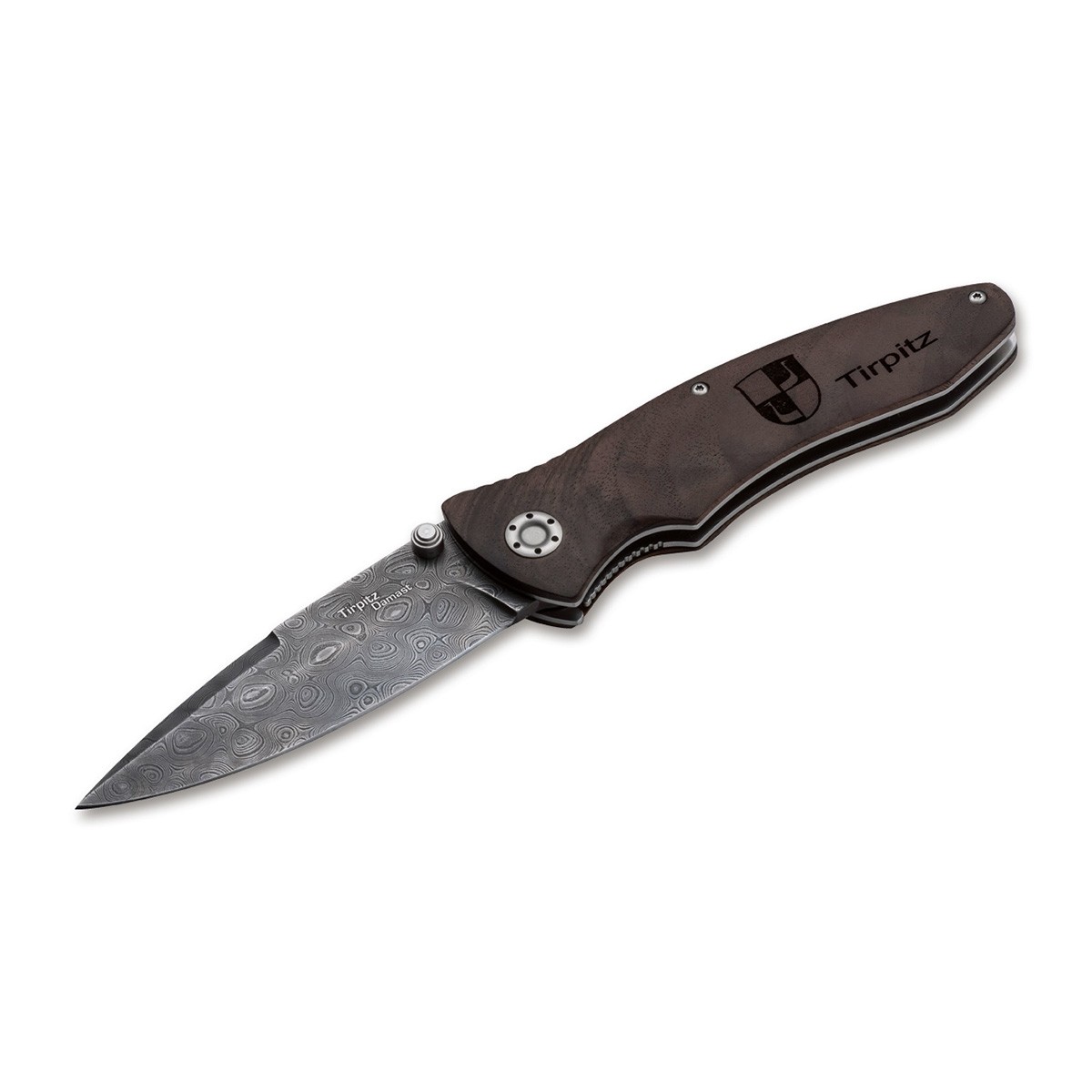 Складной нож Boker 110192DAM Tirpitz-Damascus Wood Складной нож Boker 110192DAM Tirpitz-Damascus Wood