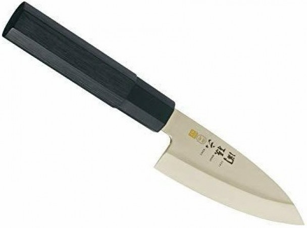 Нож Дэба для разделки рыбы Kai Seki Magoroku Kinju AK-1100, нержавеющая сталь DSR1K6, лезвие 10,5 см. Нож Дэба для разделки рыбы Kai Seki Magoroku Kinju AK-1100, нержавеющая сталь DSR1K6, лезвие 10,5 см.