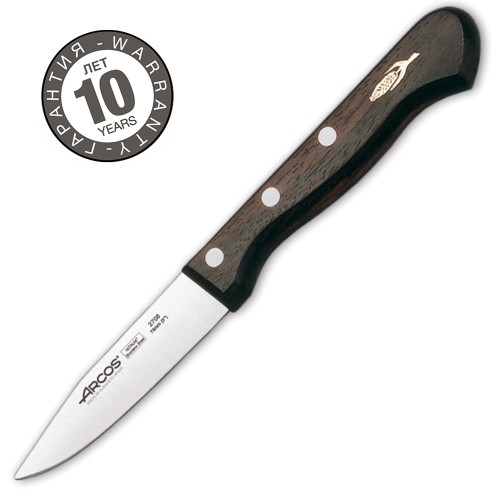 Нож для чистки овощей Arcos Palisander 2708, 7,5 см. Нож для чистки овощей Arcos Palisander 2708, 7,5 см.