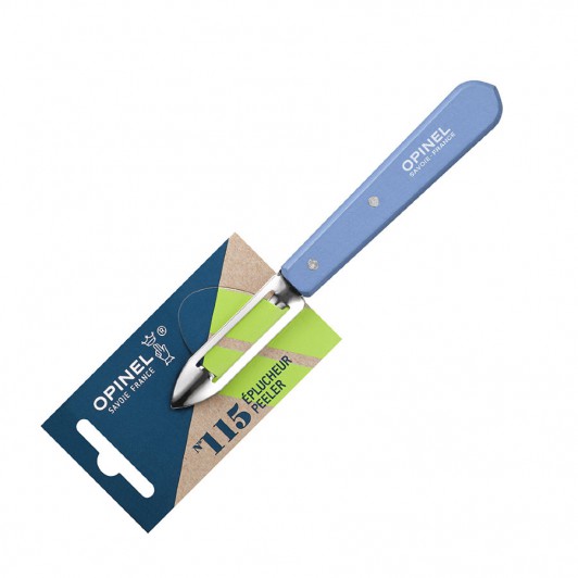 Нож для чистки овощей Opinel №115, нержавеющая сталь, синий, 100 мм. Нож для чистки овощей Opinel №115, нержавеющая сталь, синий, 100 мм.