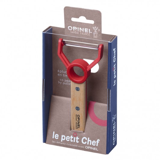 Нож для чистки овощей Opinel Peeler, красный, дерево нержавеющая сталь, 80 мм. Нож для чистки овощей Opinel Peeler, красный, дерево нержавеющая сталь, 80 мм.