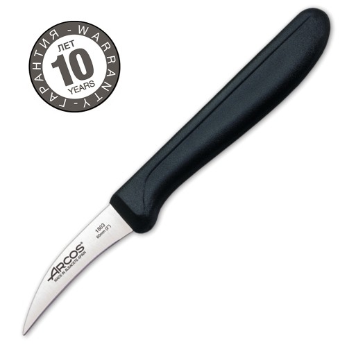 Нож для чистки овощей Arcos Genova 1803, 6 см. Нож для чистки овощей Arcos Genova 1803, 6 см.