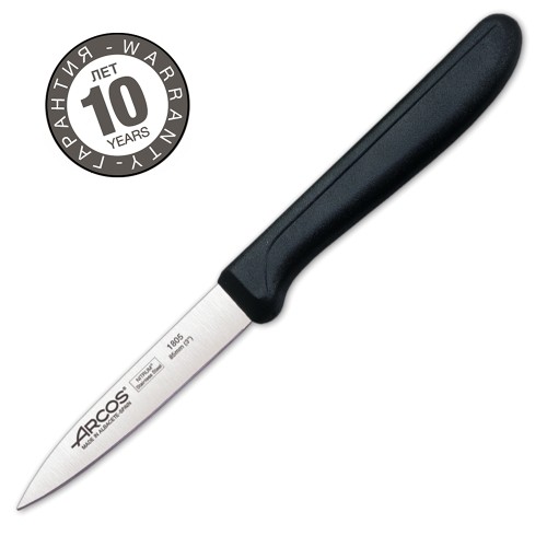 Нож для чистки овощей Arcos Genova 1805, 8,5 см. Нож для чистки овощей Arcos Genova 1805, 8,5 см.