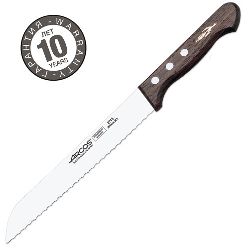 Нож для хлеба Arcos Palisander 271504, 20 см. Нож для хлеба Arcos Palisander 271504, 20 см.