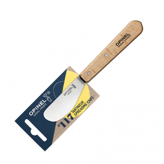 Нож для масла Opinel №117, нержавеющая сталь, дерево, 70 мм. Нож для масла Opinel №117, нержавеющая сталь, дерево, 70 мм.