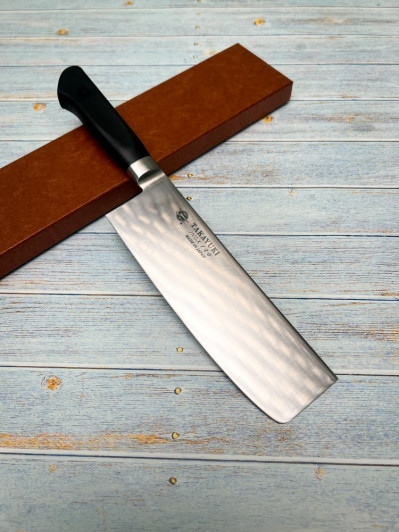 Нож для шинковки Sakai Takayuki Накири 11416, 18 см, сталь Inox 8A Stainless Steel Нож для шинковки Sakai Takayuki Накири 11416, 18 см, сталь Inox 8A Stainless Steel