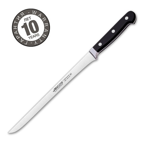 Кухонный нож для окорока Arcos Clasica 256700, 25 см. Кухонный нож для окорока Arcos Clasica 256700, 25 см.