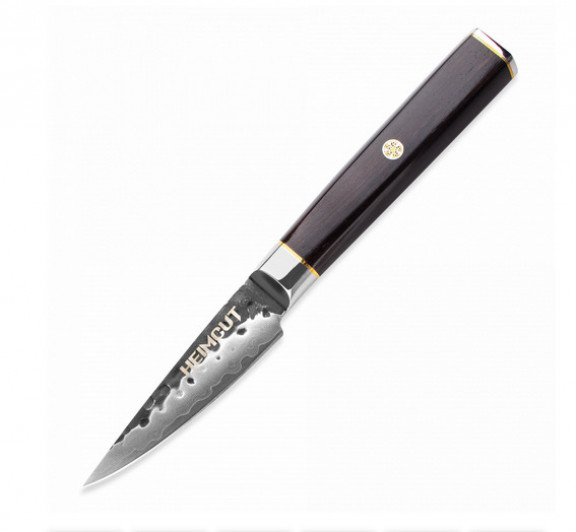 Нож кухонный для чистки овощей, 9 см, Black Damascus, HC/HEXA-EW-PA-9, HEIMCUT, Россия Нож кухонный для чистки овощей, 9 см, Black Damascus, HC/HEXA-EW-PA-9, HEIMCUT, Россия