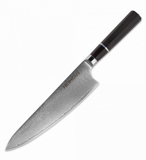 Нож кухонный поварской Шеф, 23 см, Octa Damascus, HC/OCTA-CH-22, HEIMCUT, Россия Нож кухонный поварской Шеф, 23 см, Octa Damascus, HC/OCTA-CH-22, HEIMCUT, Россия