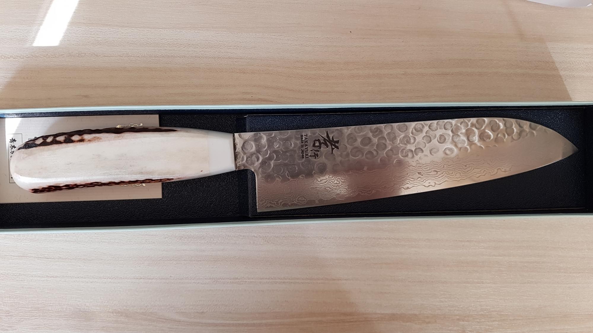 Кухонный нож Сантоку Sakai Takayuki 07282, 45 сл., 18 см. Кухонный нож Сантоку Sakai Takayuki 07282, 45 сл., 18 см.