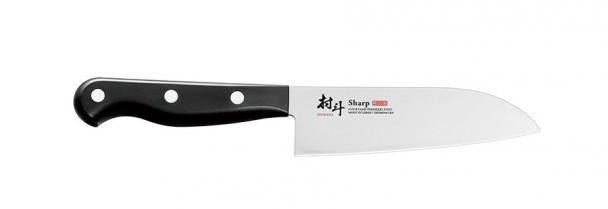 Нож кухонный мини Сантоку Shimomura MURATO Sharp MSP-103, 145 мм Нож кухонный мини Сантоку Shimomura MURATO Sharp MSP-103, 145 мм