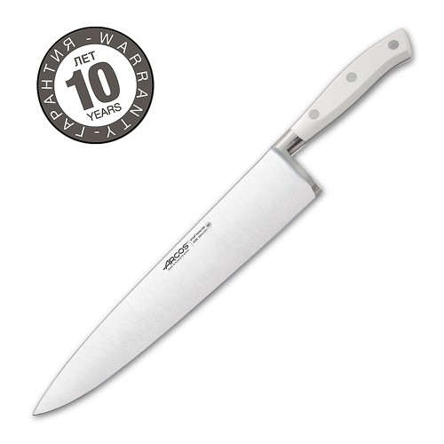Кухонный нож "Шеф" Arcos Riviera Blanca 233824, 30 см. Кухонный нож "Шеф" Arcos Riviera Blanca 233824, 30 см.