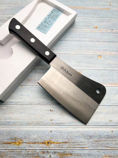 Нож кухонный Топорик Masahiro Japanese Steel Rose 13495, лезвие 158 мм., сталь Japanese Steel Нож кухонный Топорик Masahiro Japanese Steel Rose 13495, лезвие 158 мм., сталь Japanese Steel